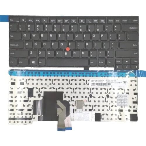 Laptop keyboard us language for lenovo T431S T440 T440P T440S T450 CS13T-84US CS13T-H41US black brand new