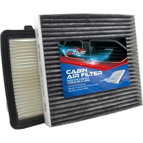 Bi-Trust Combo Set Engine & Cabin Air filter for Honda Fit 1.5L 2009-2014 CA10650 17220-RB0-000
