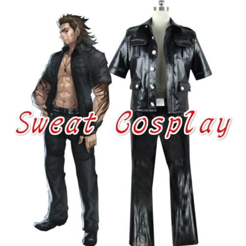 High Quality Final Fantasy XV Gladiolus Amicitia Costume adult men Halloween Cosplay Costume