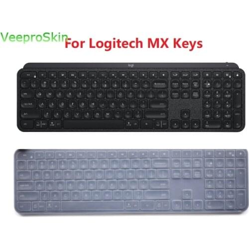 Mechanical keyboard protector skin film game office desktop keyboard anti dust cover For Logitech MX Keys Wireless Keyboard