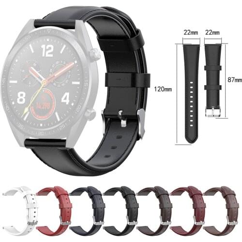 Soft Silicone Sports Band Leather Replacement Watch Band Buckle Wrist Band Strap for Huawei Watch GT 46MM Watch Band