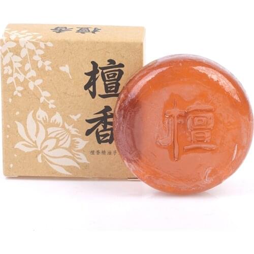 1Pc Sleepless Treatment Sandalwood Soap Promote Sleep Sleepy Soap Anti Insomnia