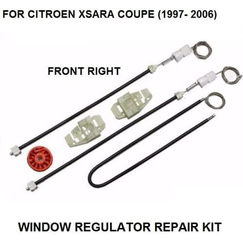 ELECTRIC WINDOW REPAIR CLIP KIT FOR CITROEN XSARA BREAK FACELIFT WINDOW REGULATOR REPAIR KIT FRONT RIGHT 1997-2006