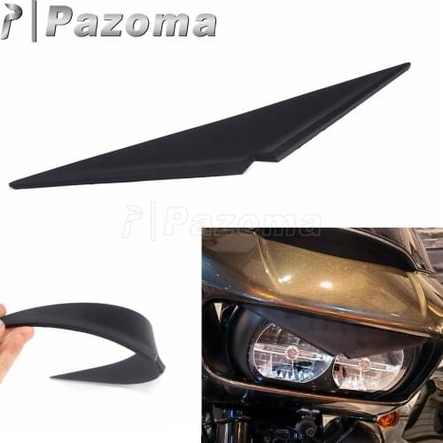Motorcycle Headlight Eyelids Cover Eyebrows Decoration Trims For Road Glide FLTRK FLTRXSE FLTRU FLTRU FLTRXS FLTRUSE 2015-2020