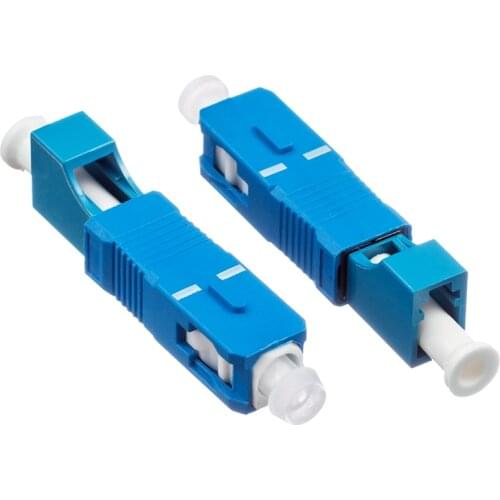 Fiber Optic SC LC Adapter SC UPC Male to LC UPC Female Singlemode Hybrid Adapter Connector