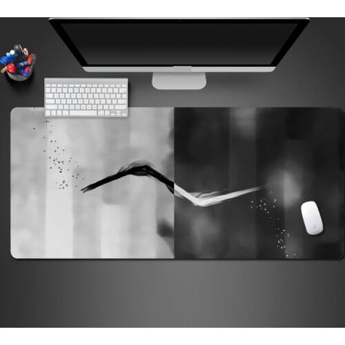 Advanced Double Fight Abstract Creative Mouse Pad Cool Fashion High Quality Rubber Washable Edge Pad Best-Selling Large Mats
