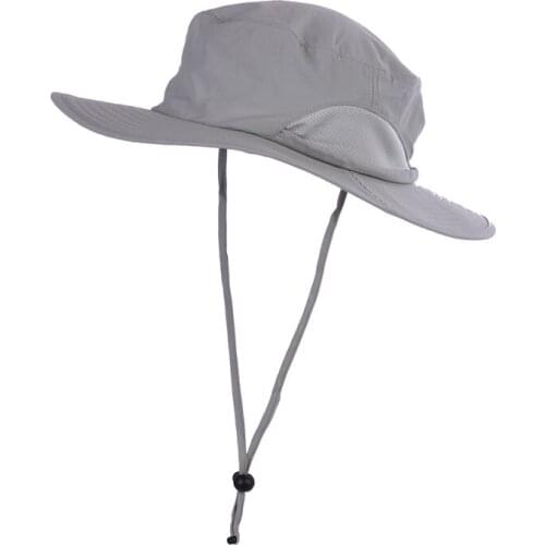 Fishing Hats with a wide brim New Summer wind-proof Sun Hat UV Protection Fishing Hat Fisherman Cap
