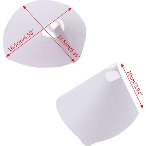 50pcs Mesh Conical Nylon Micron Paper Paint Strainer Filter Purifying Straining Cup Funnel Disposable