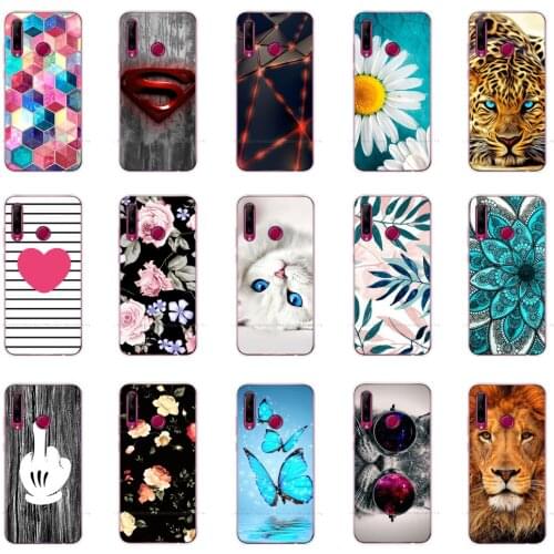 Silicone Case for Huawei P Smart Plus 2019 Case P Smart+ 2019 POT-LX1T Soft TPU Back Cover For Huawei P Smart 2019 Case Cover