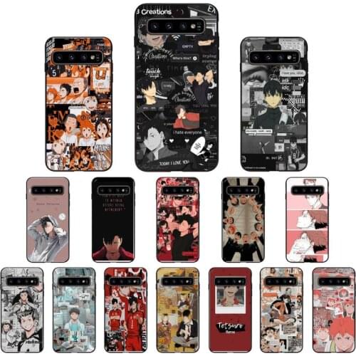 YNDFCNB Haikyuu Kuroo Tetsurou Phone Cases for Samsung Galaxy S6 S6edge Plus S7 S7edge S8 S9 S10 Plus S20