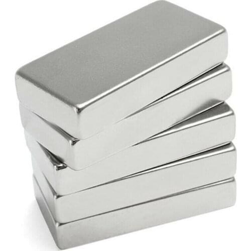 1Pcs Magnetics Big Bulk Super Powerful Strong 50*25*10mm Magnets Rare Earth Neodymium DIY Magnetic Imanes