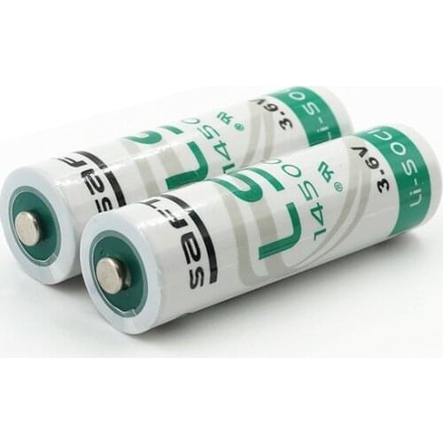 2PCS SAFT LS14500 ER14505 3.6V AA 2450mAh lithium battery for facility equipment spare generic lithium battery