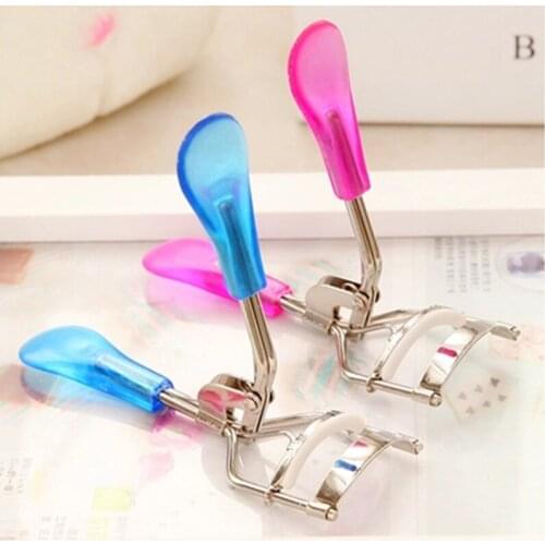 Makeup Eyelash Curler Beauty Tools Portable Women Nature Style 3D Stereo Eyelash Handle Curl Eye Lash Curler