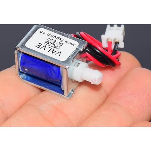 DC 4.5V 6V 12V Micro Mini Electric Solenoid Valve Normally Closed N/C Air Valve Exhaust valve For Breast pump etc