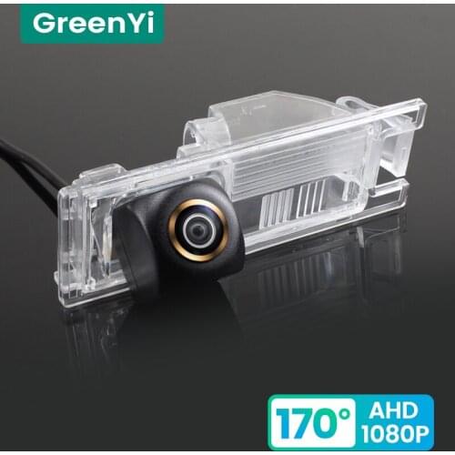 GreenYi 170° HD 1080P Car Rear View Camera for Hyundai IX35 2010 2011 2012 2013 Night Vision Reverse Reversing 4 Pin Vehicle AHD