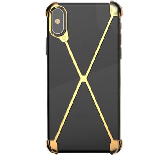 Metal Bumper for xs max,iphone x Case,use with wireless charger,wifi extender,pop socket,usb,powerbank