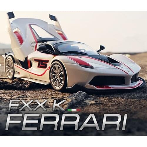 Bburago 1:24 FERRARI FXX K simulation alloy car model Collect gifts toy