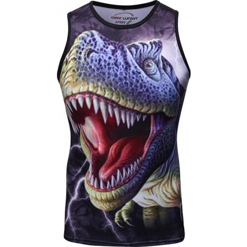 Men Cycling Sportswear High Quality Breathable Tank Tops Digital Printing Sweatshirt