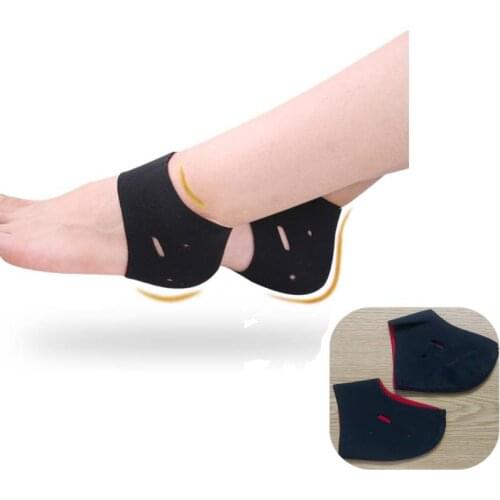 1Pair Plantar Fasciitis Sock for Achilles Tendonitis Calluses Spurs Cracked Pain Relief Heel Pad Men Women Insert Sock Foot Care