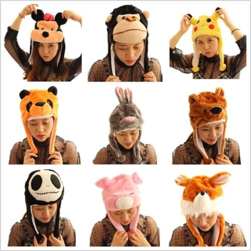 2020 new Clothing accessories hats Plush hat Childrens winter cap animal hat