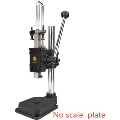 Punching machine leather manual punch bronzing machine cutting machine