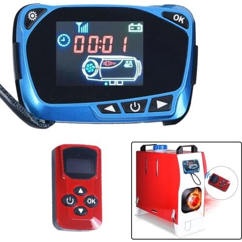 High quality Car Diesel Engine Remote Control + Air diesel heater LCD Switch For 12V/24V Car Diesels Air Heater Parking Heater
