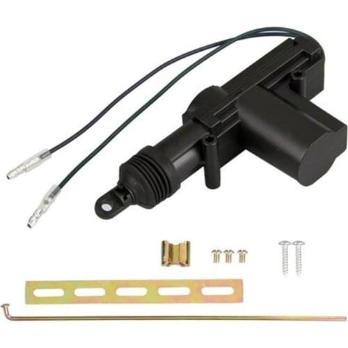Universal Heavy Duty Power Door Lock Actuator Motor 2 Wire 12V Car Locking System Actuator Single Gun Type Kit