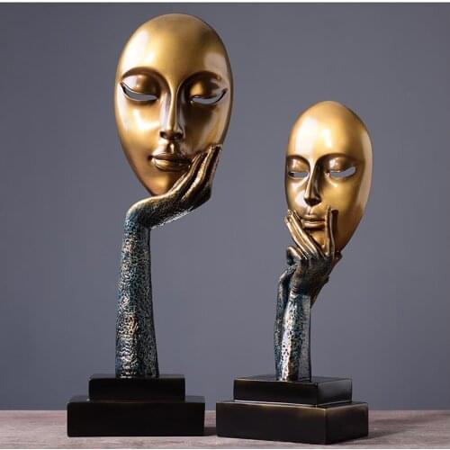 NORDIC MODERN BEAUTY RESIN SCULPTURE ANGEL FIGURE STATUE ART GIRL FIGURINE CRAFTS HOME DECOR ACCESSORIES VALENTINES DAY GIFT