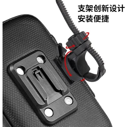 Waterproof Bicycle Motorcycle Phone Holder Bike Phone Touch Screen Bag 6.4inch Bicycle Handlebar Holder for iPhone 12Pro Samsung