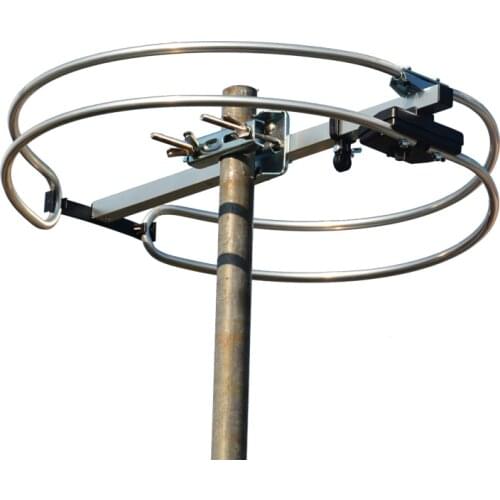 Omnidirectional high gain indoor outdoor FM antenna stereo radio head amplifier FM broadcasting special enhancement