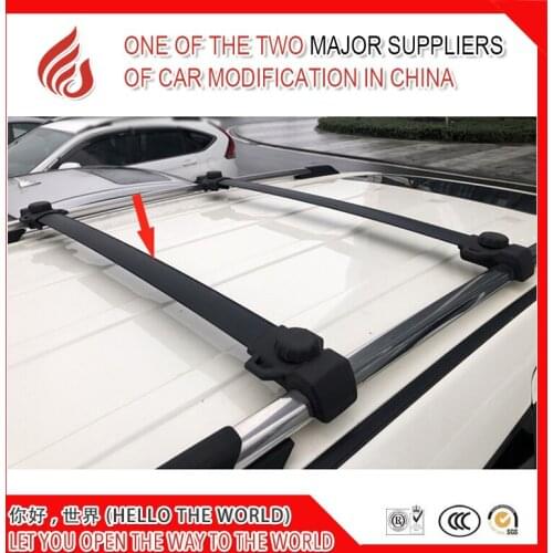 High quality Aluminium alloy screw install roof rack rail cross bar for Journey 2007-2012 2013 2014 2015 2016 2017 2018