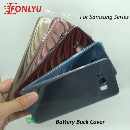 Ori Quality Back Cover Glass Replacement For Samsung Galaxy Note 8 9 10 20 Plus 20 Ultra Phone Repair Parts Rear Battery Door