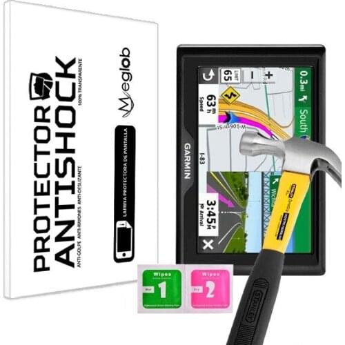 Screen protector Anti-Shock Anti-scratch Anti-Shatter compatible with Garmin Drive 52 & Traffic