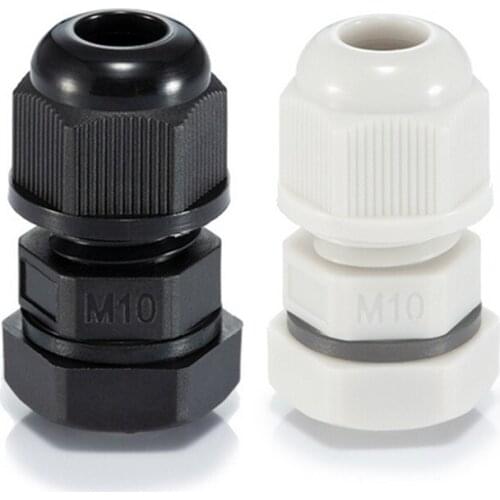 100pcs Nylon cable glands (United structure) Metric