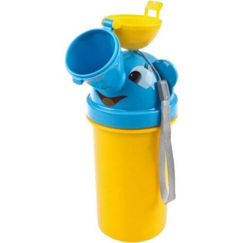 2PCS Portable Convenient Travel Cute Baby Urinal Kids Potty Girl Boy Car Toilet Vehicular Urinal Traveling urination