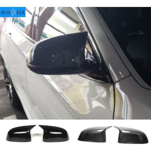 2014-2020 1 Pair Replacement Carbon Mirror Cover For Bmw X5 G05 X6 G06 X3 G01 X4 G02 ABS Mirror Cover X5 F15 X6 F16 X3 F25 F26