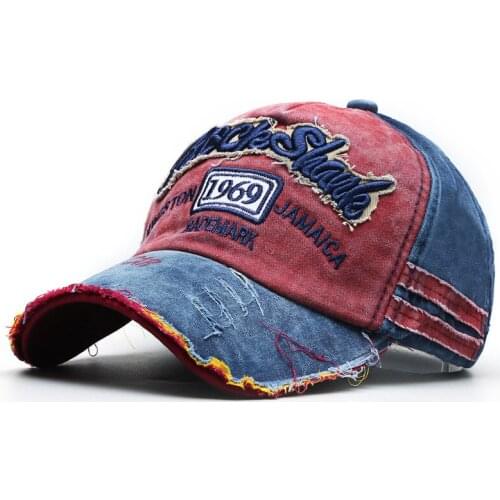 Summer Fashion Vintage Baseball Cap Casual Washed Cotton Snapback Embroidery Caps For Men Women Fashion Hat Unisex Cap
