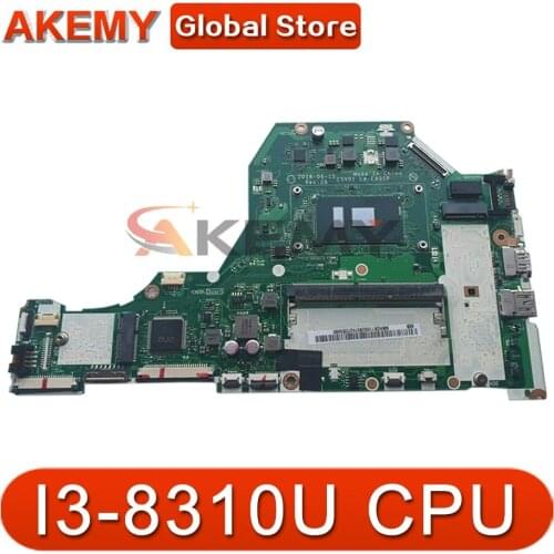 C5V01 LA-E891P NBH2B1101 NB.H2B11.001 For ACER Aspire A315-53 A515-51G laptop motherboard CPU: I3-8310U test ok Mainboard