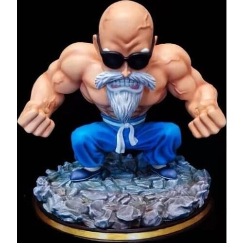 Dragon Ball Z Anime PVC Action Figures Model Muscle Master Roshi Dragon Ball Super Kame Sennin Statue Toys