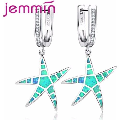 Luxury Brand Rhinestone Cubic Zircon 925 Sterling Silver Drop Earrings For Women Simple Piercing Eardrop Earing Jewelry