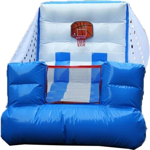 Hot Sale Inflatable Sports Game Inflatable Basketball Shooting Toy for Adults and Kids