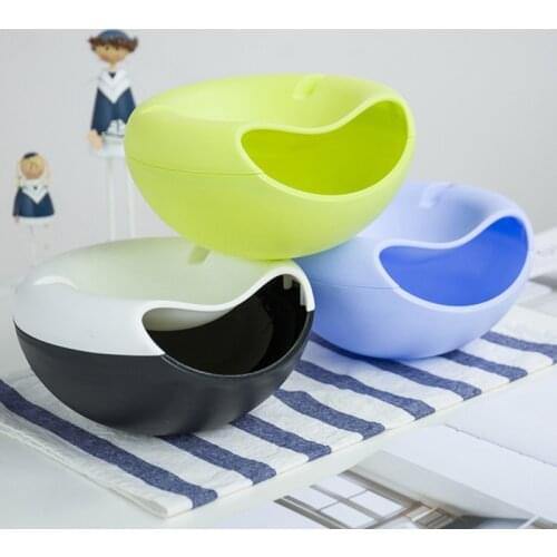 Multifunctional Plastic Fruit Tray Toy Tray with Mobile Phone Holder Multifunctional Snack Storage Box Snack Bowl Fruit Bowl