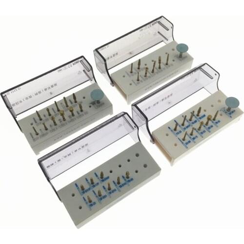 Dental Teeth Polishing Drills preparation kit anterior posterior ceramics zirconia crown Dental lab burs