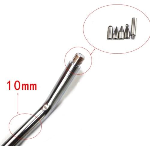 Car dent rod tips autobody dent removal kit car dent repair hook tips slide hammer tips rubber hammer tips