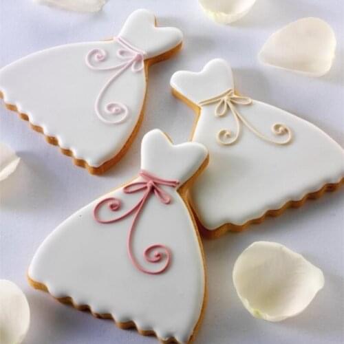 Bride Groom Wedding Arch Dress Fondant Decorating Cake Cupcake Top Cookie Cutter