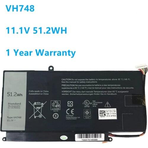 New VH748 Laptop Battery For Dell V5560 V5460 V5460D V5470 V5480 14-5439 VH748 11.1V 51.2Wh