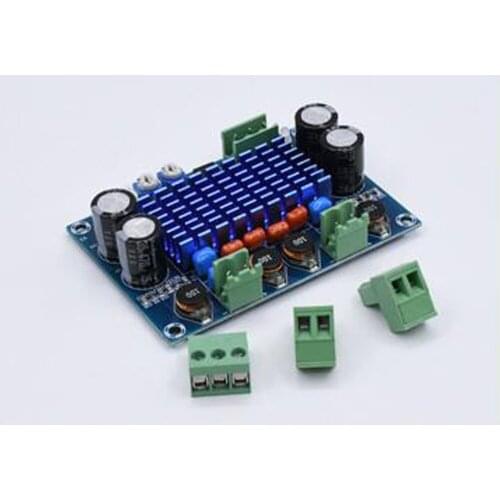 120W×2 5-28V High Power Digital Power Amplifier Board TPA3116D2 Chassis Dedicated Plug-In