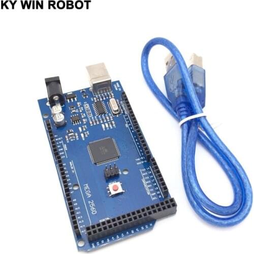 Mega 2560 R3 Mega2560 REV3 (ATmega2560-16AU CH340G) Board ON USB Cable Compatible for Arduino With USB Cable