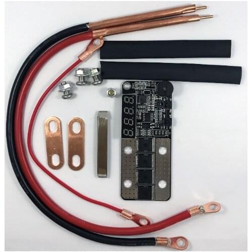 DIY farad capacitor 2 series spot welder control board complete set of accessories