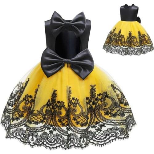 Flower Girls Princess Dress Kids Infant Girls Flower Petals Tulle Formal Wedding Pageant Dress Bridal Tulle Formal Party Dress